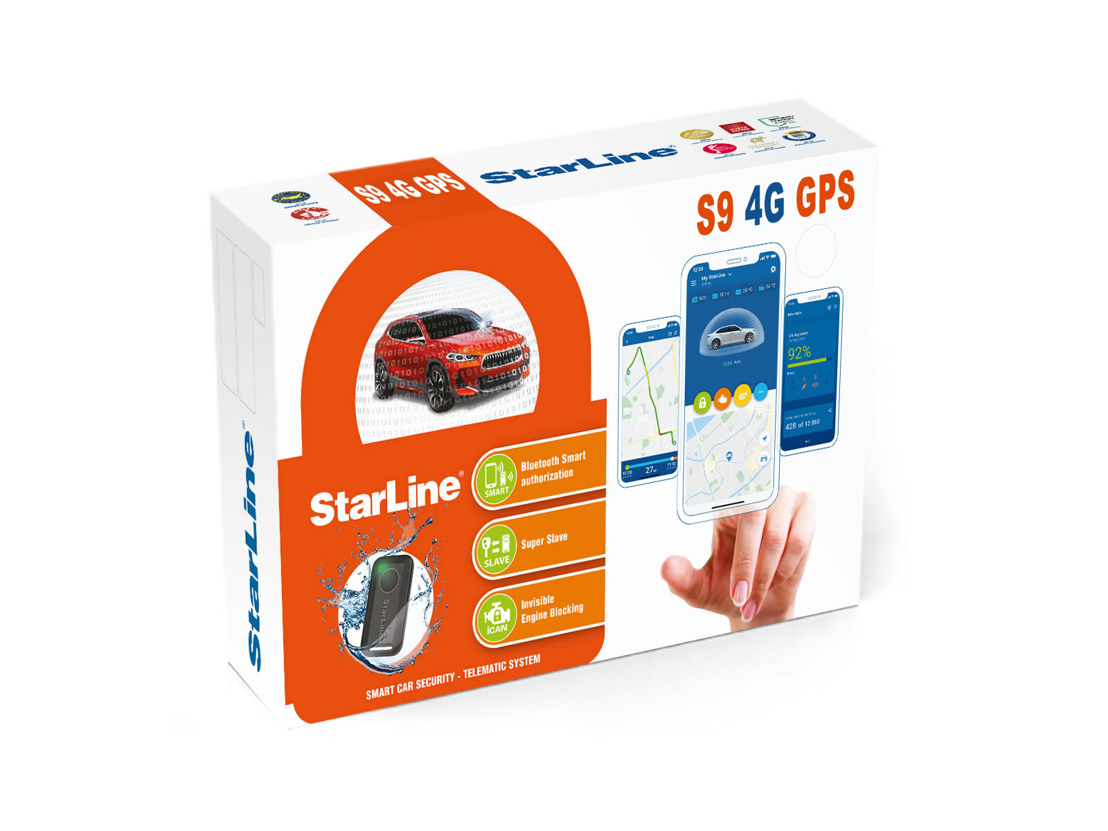 Serrated Sund mad Opmærksomhed StarLine S9 4G GPS