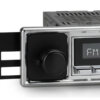 RetroSound Placa frontal plástico negro 410 - Imagen 3
