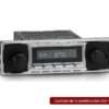RetroSound Placa frontal plástico negro 410 - Imagen 2