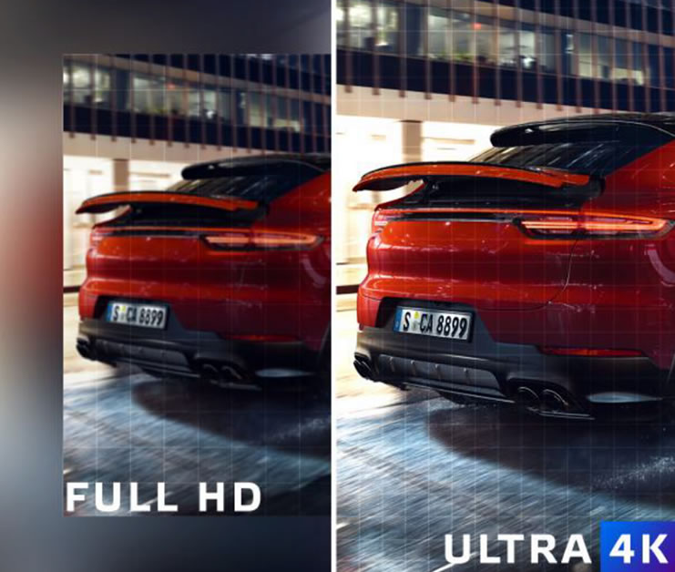 GRABACIÓN 4K ULTRA NÍTIDA