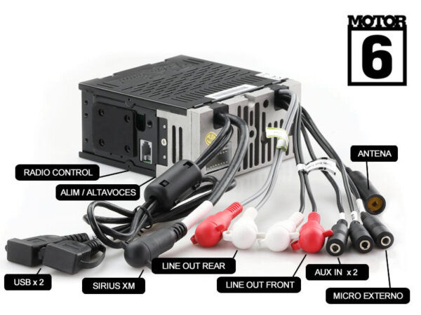 RADIO MOTOR 6DAB