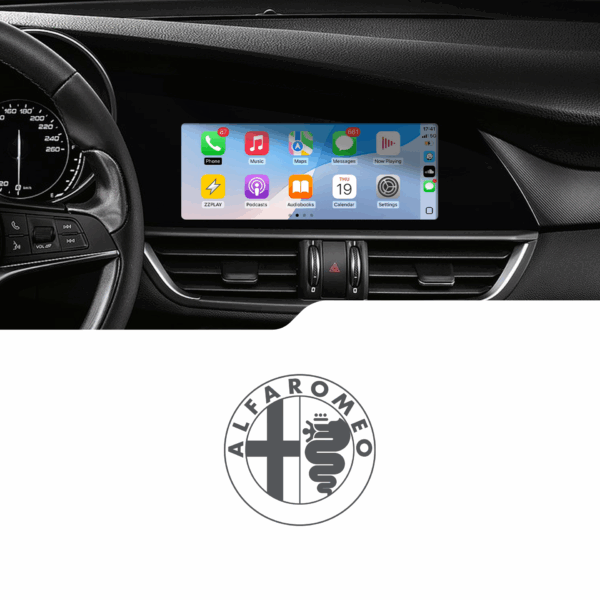 Interfaz Wireless CarPlay/Android Auto para Alfa Romeo