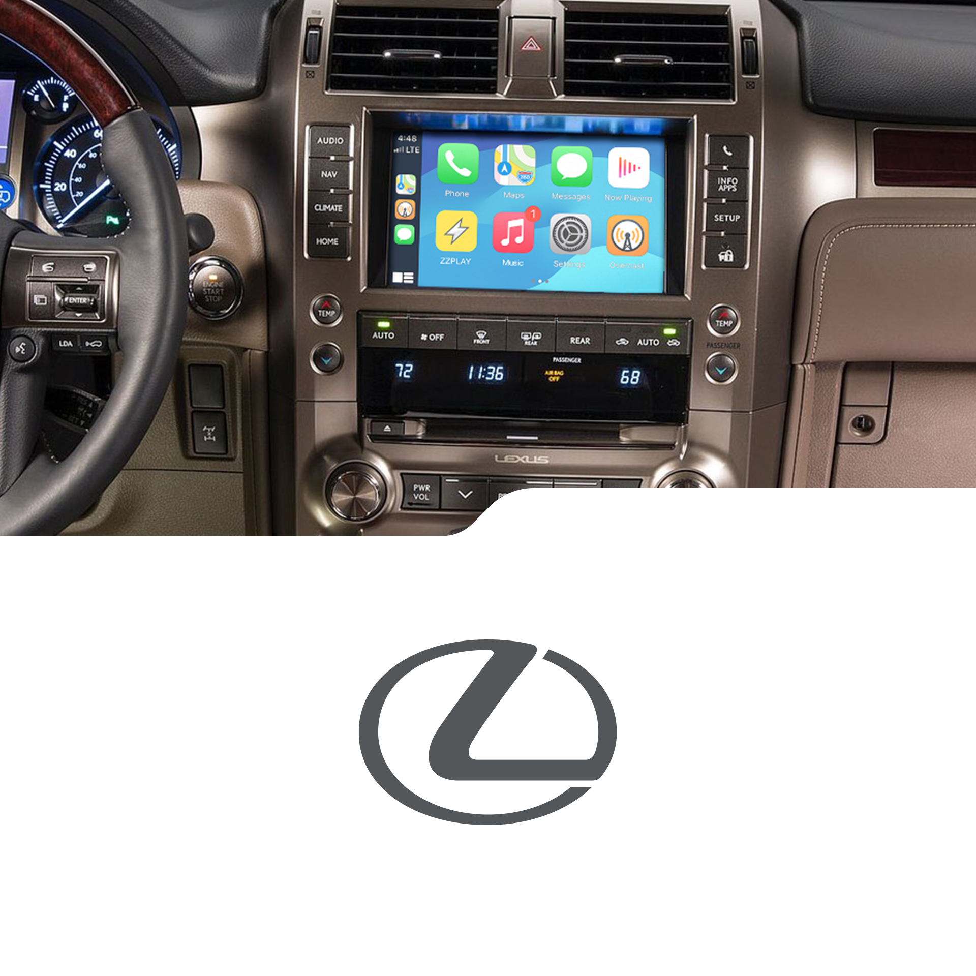 Interfaz CP/AA Lexus ITZ-GX1-A