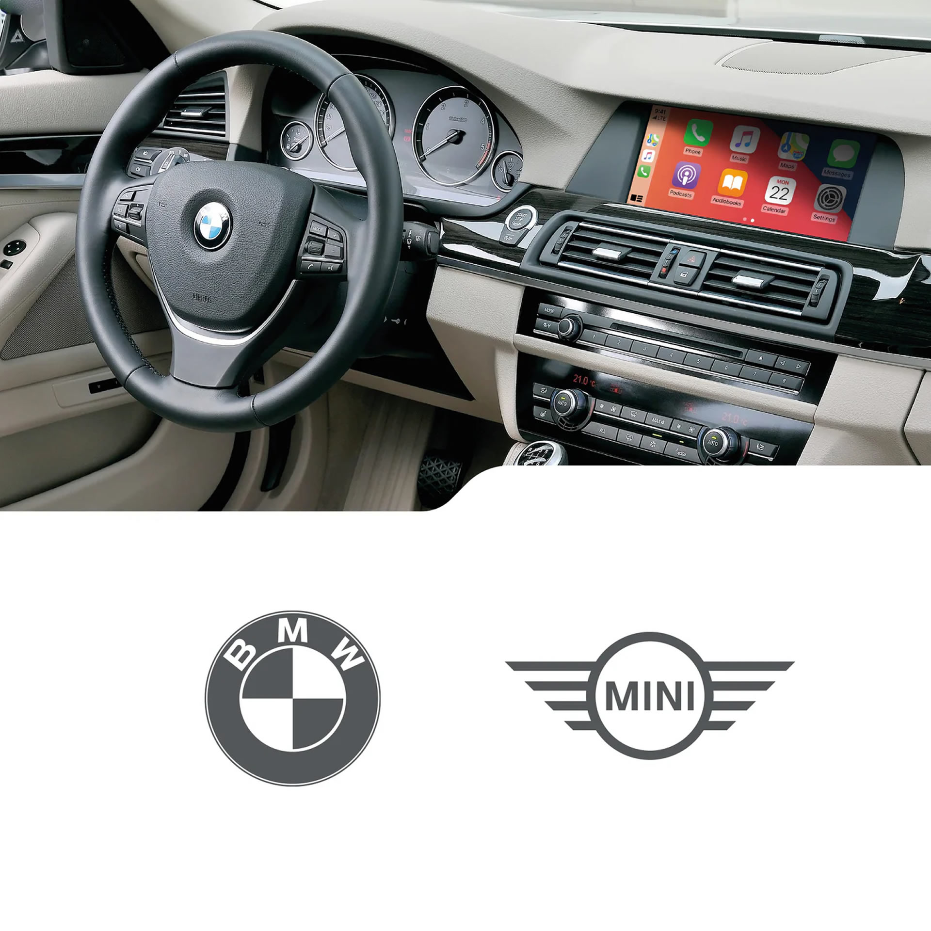 Interfaz CP/AA BMW IT3-CIC