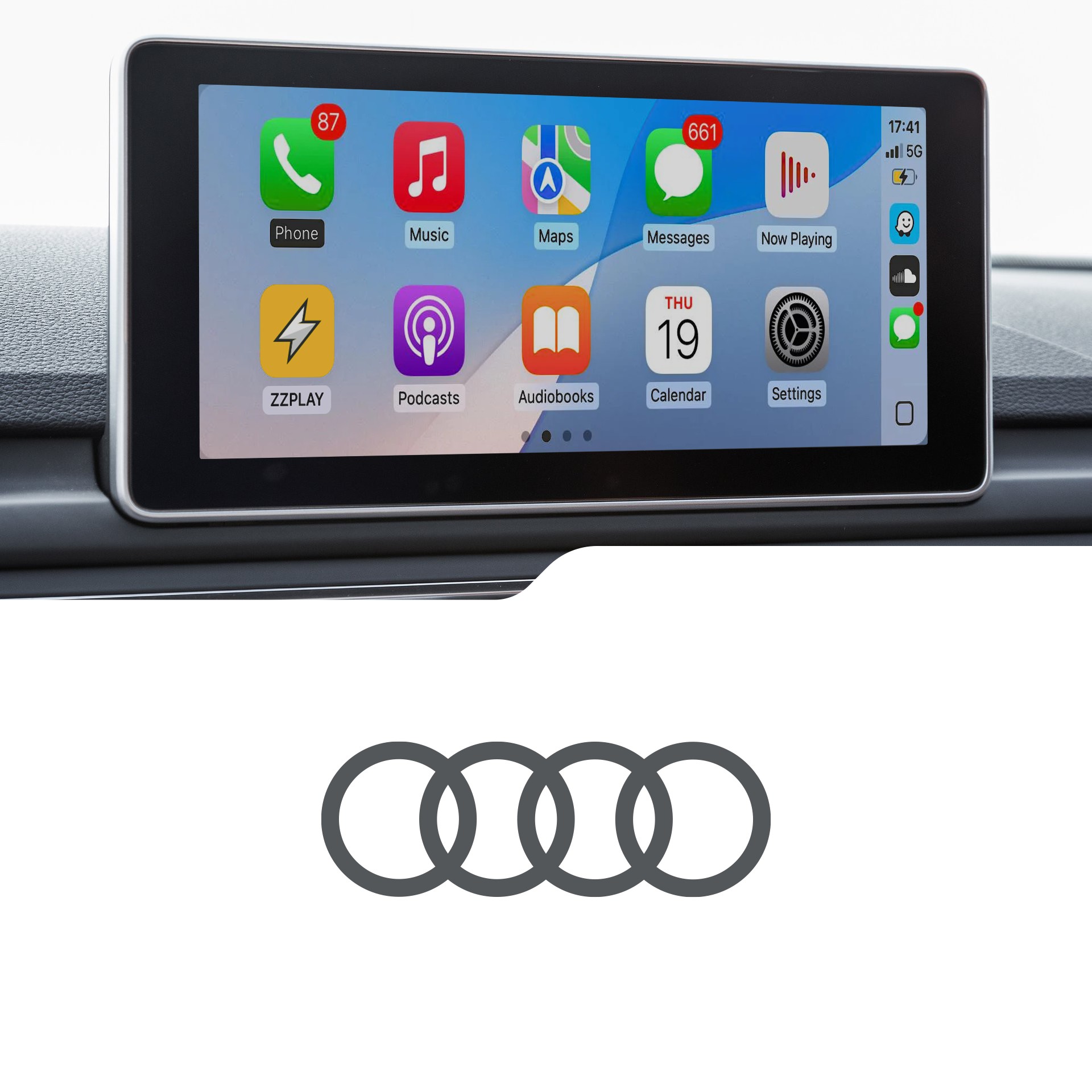 Interfaz CP/AA Audi IT3-MIB2-83