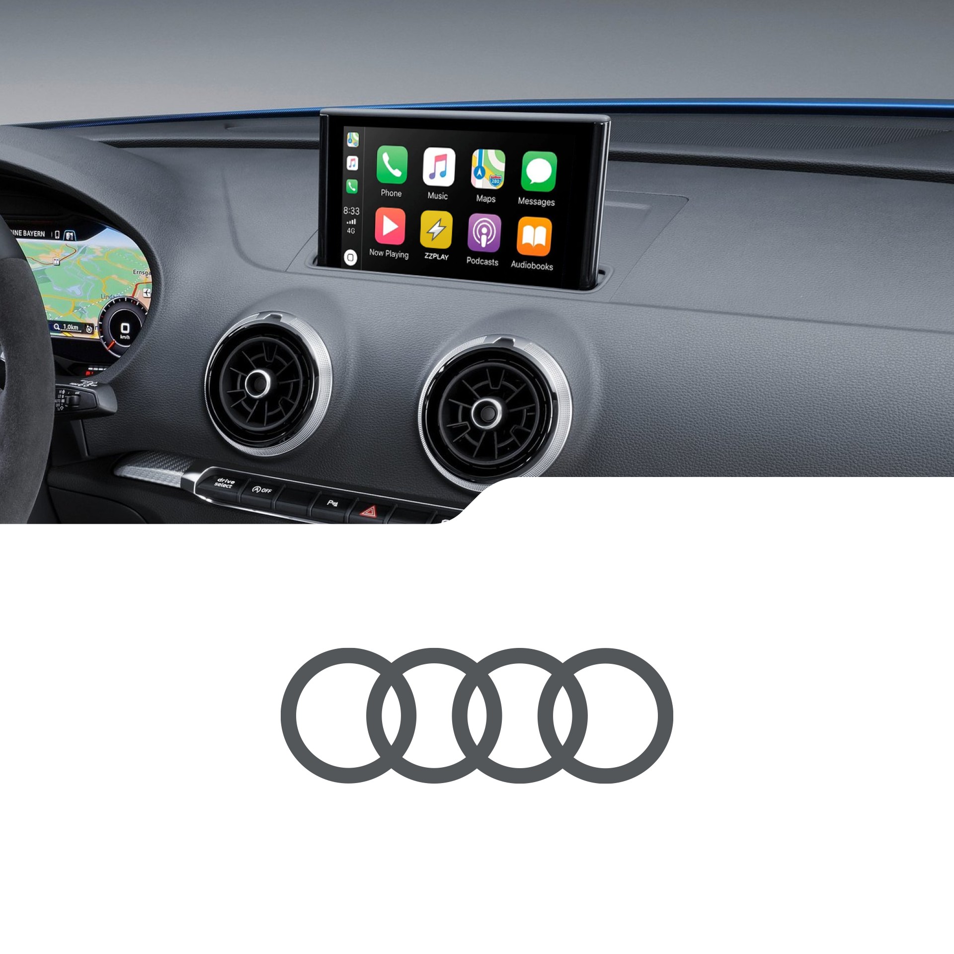 Interfaz CP/AA Audi IT3-MIB2