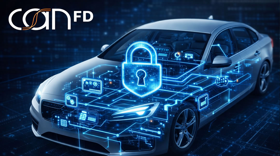 Tecnología CAN FD en vehículos modernos