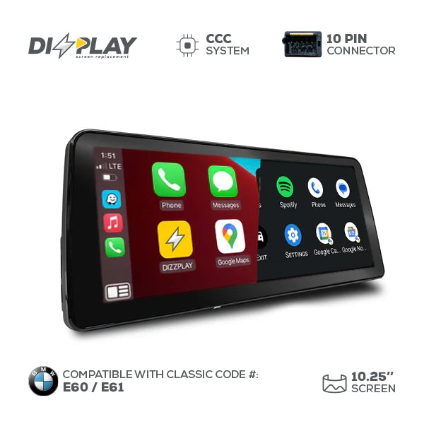 Pantalla CP&AA BMW DZZ-CCC-5S-E60-E61-10-UHD