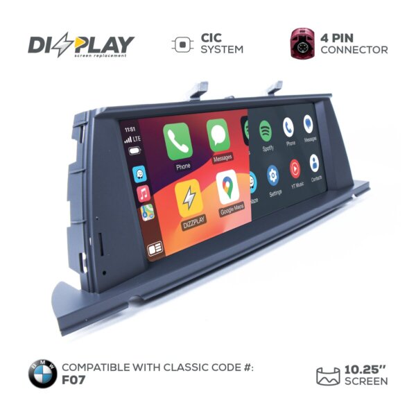 Pantalla CP&AA BMW DZZ-CIC-5SGT-F07-10-UHD