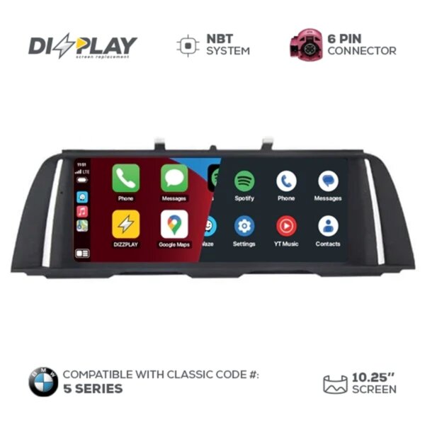Pantalla CP&AA BMW DZZ-NBT-5S-F10-10-UHD
