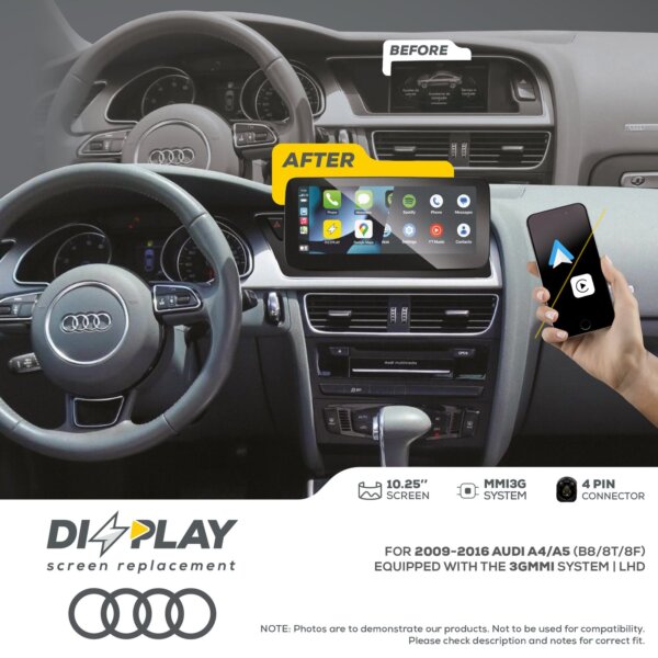 DZZ-MMI3G-A4-A5-B8-10-LHD