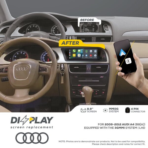 DZZ-MMI3G-A4-B8A-8-LHD