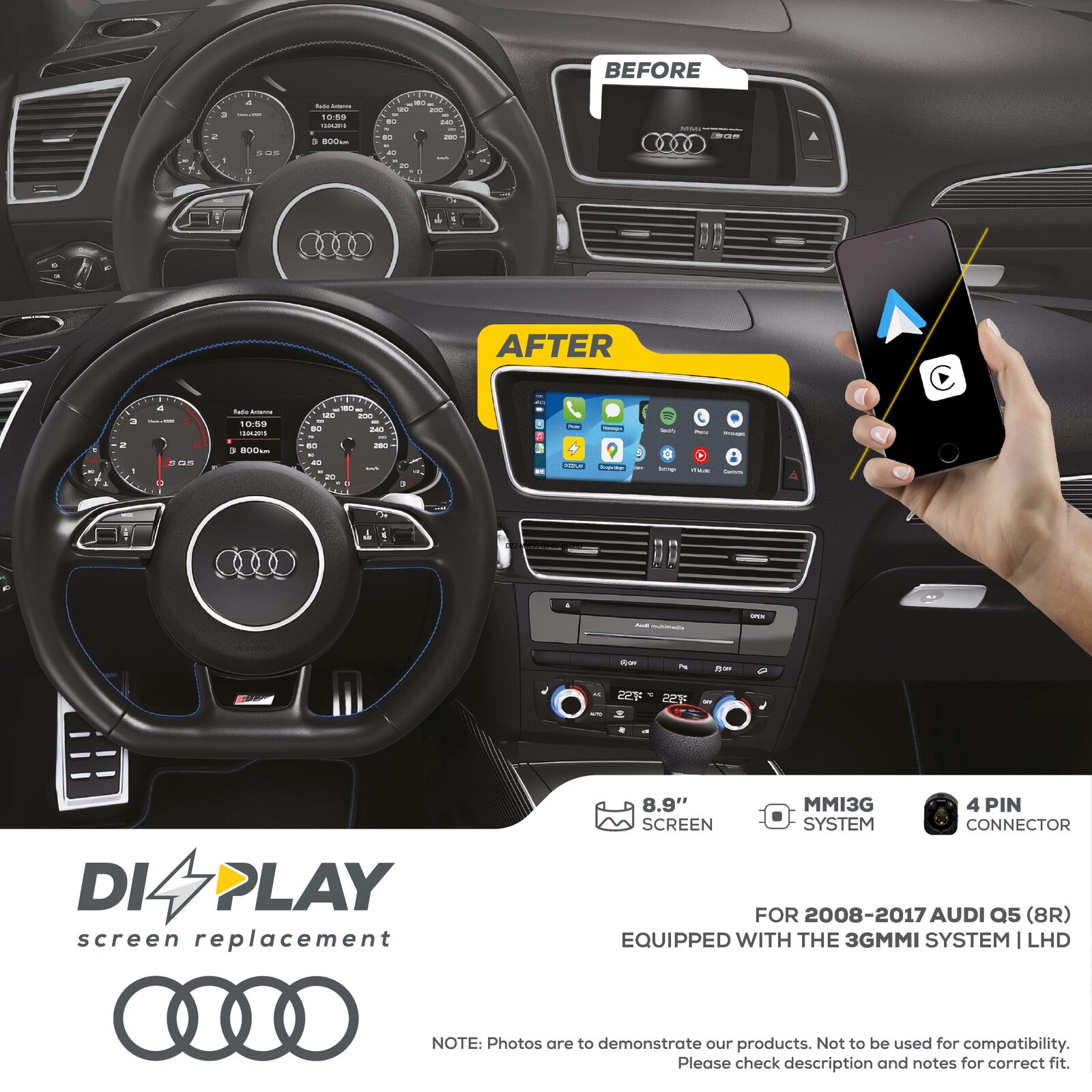 DZZ-MMI3G-Q5-8R-8-LHD