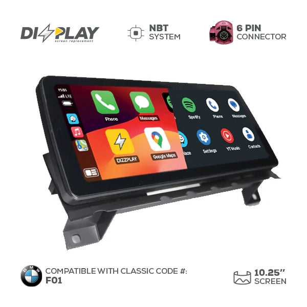 Pantalla CP&AA BMW DZZ-NBT-7S-F01-10-UHD