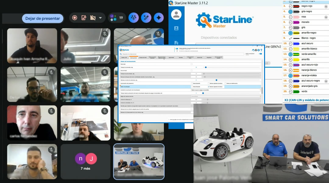 Formación de StarLine en España